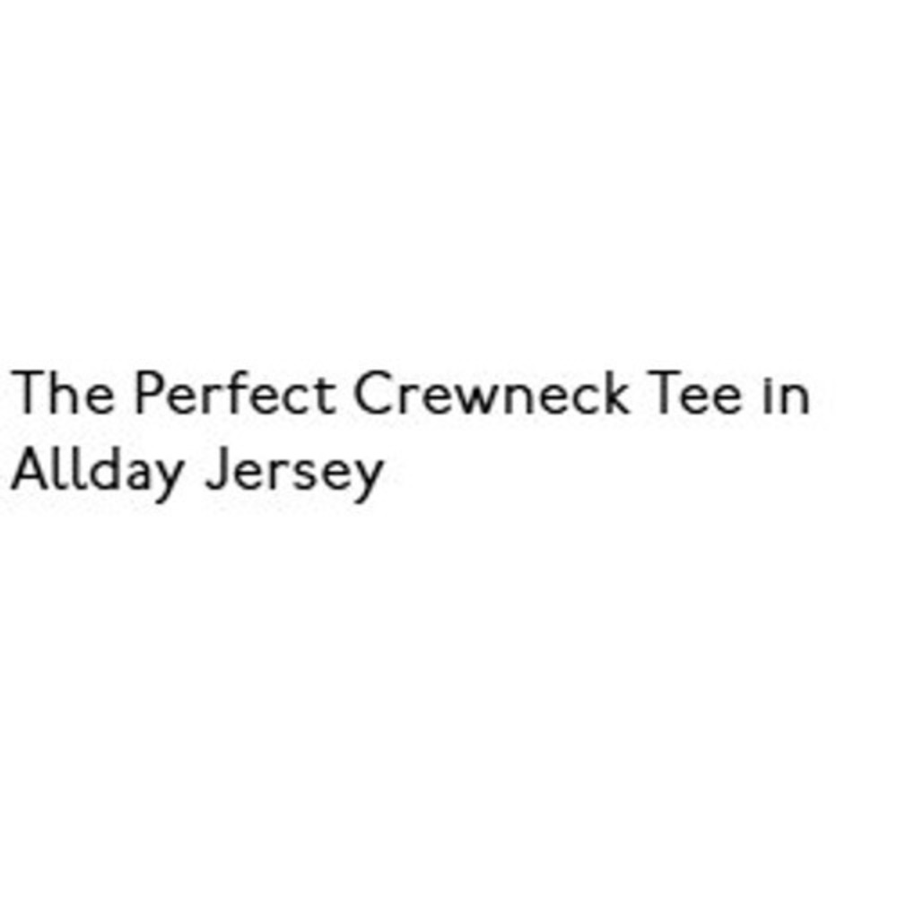 Madewell The Perfect Crewneck Tee Women XXS Blue Allday Jersey Cotton NS581 - Picture 2 of 11